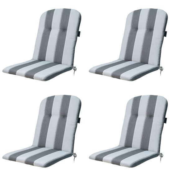 Madison Banda Schalensitzkissen - 4er-Set