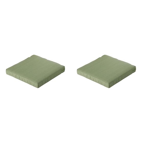 Madison Basic grün Sitzkissen - 2er Set