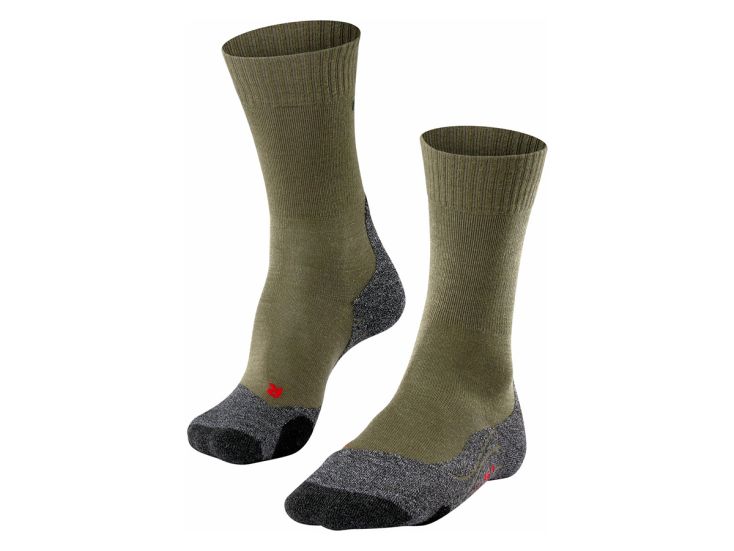 Falke TK2 Herren Wandersocken - Olive Green