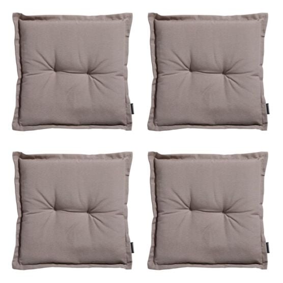 Madison Panama Taupe Sitzkissen - 4er Set