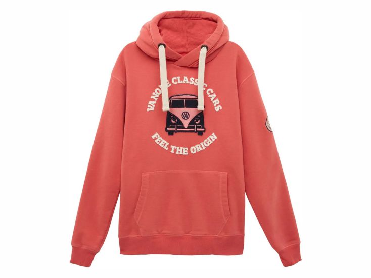 Van One Bulli Freundschaft Red Hoodie