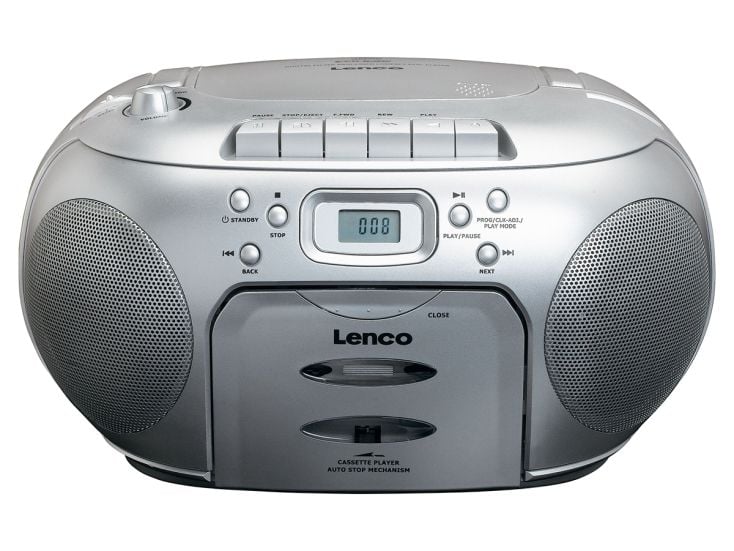 Lenco SCD-420 Tragbares FM-Radio - Grey