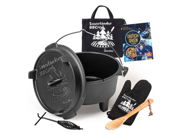 Skandika Sauerländer BBCrew Dutch Oven Satz - 8 Liter