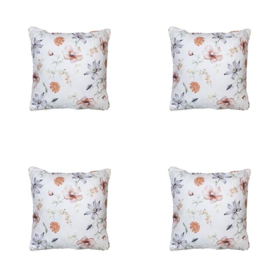 Madison Florina Natur Dekokissen - 4er Set