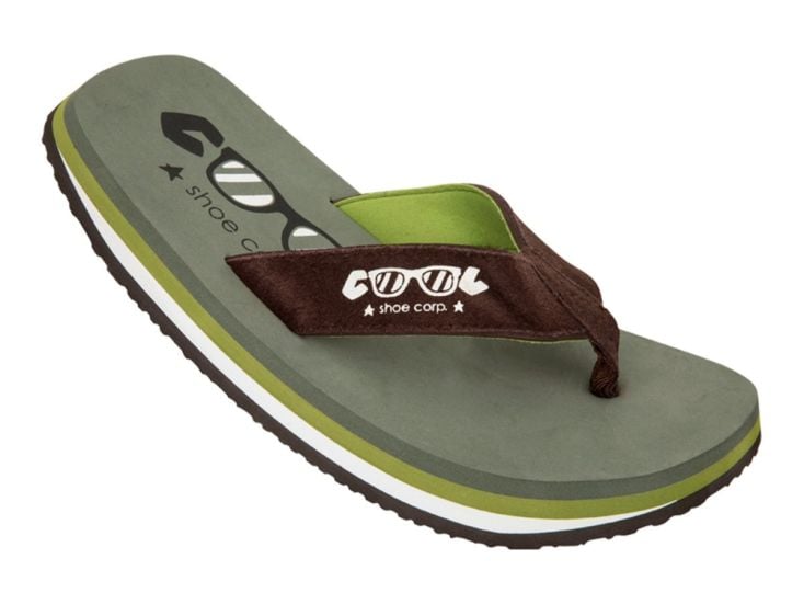Cool Shoe Corp. Original Herren Zehentrenner - Khaki