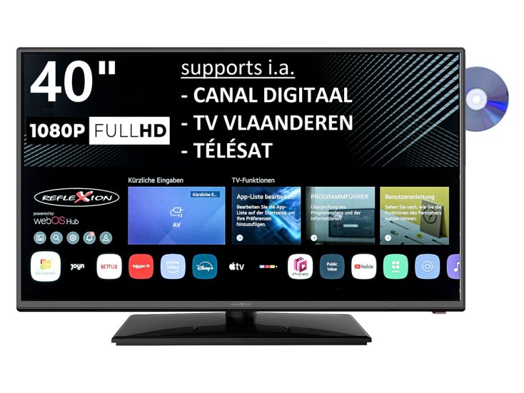 Reflexion LDDW40IBT Camping Smart TV LED Fernseher