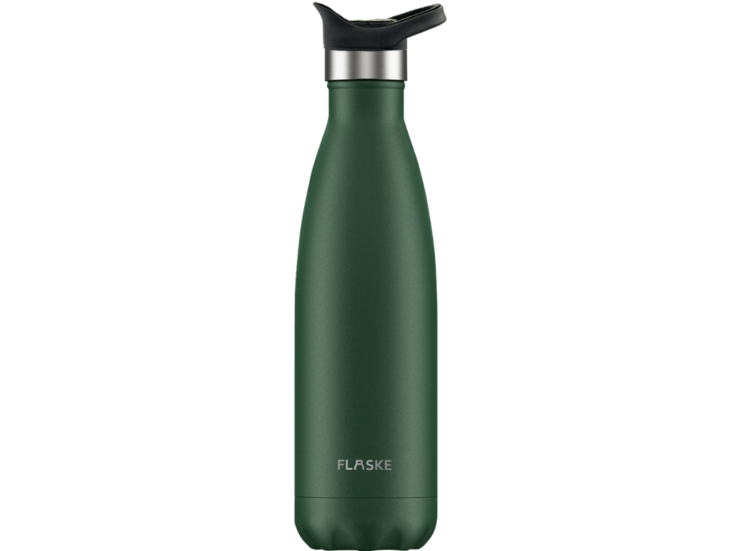 FLASKE 500 ml Trinkflasche aus Edelstahl - Moss