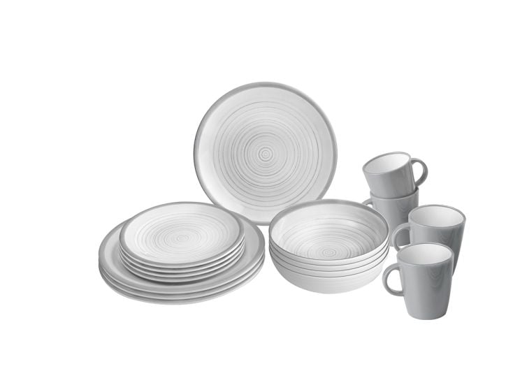 Brunner Lunch Box Bellagio 16-teiliges Geschirrset