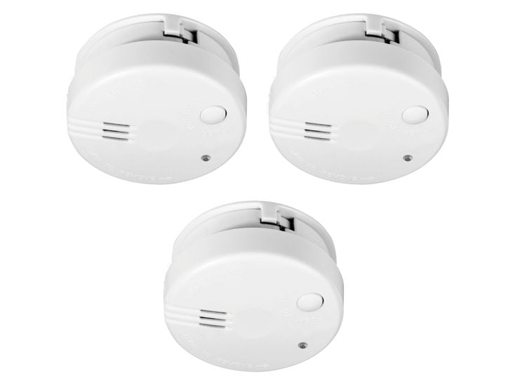 Alecto SA-100 Set von 3 Mini-Rauchmelder