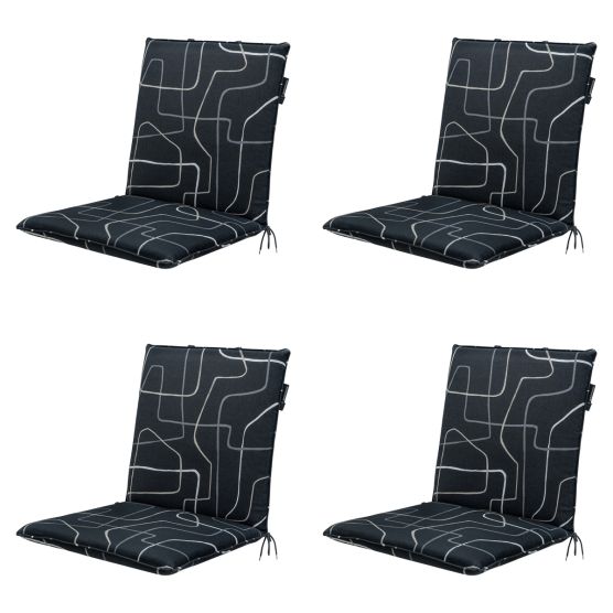Stapelbare Stuhlkissen Madison Joah – 4er-Set