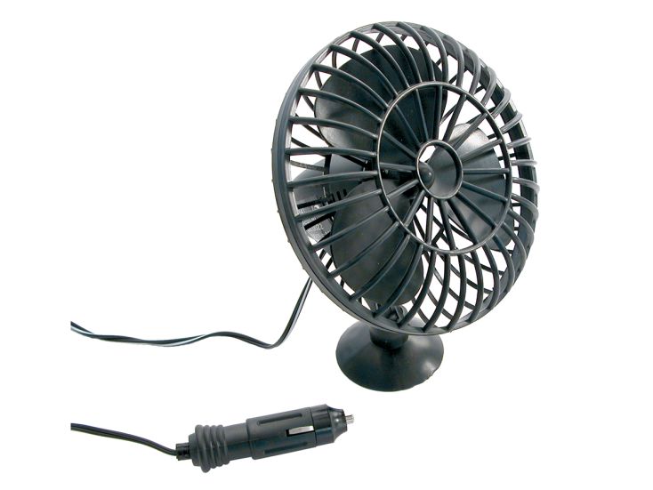 Carpoint 12 Volt Ventilator mit saugnapf