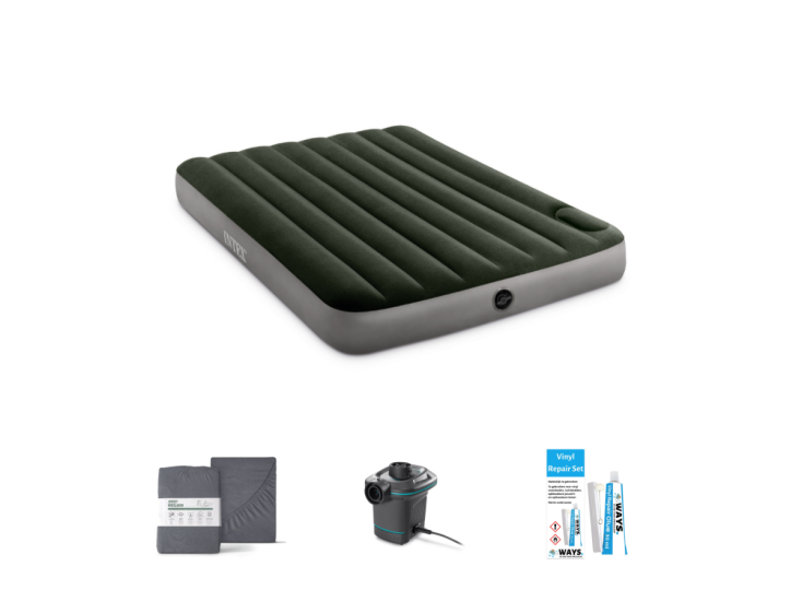 Intex Downy 191 x 137 cm Luftmatratzen-Set - 
4-teilig