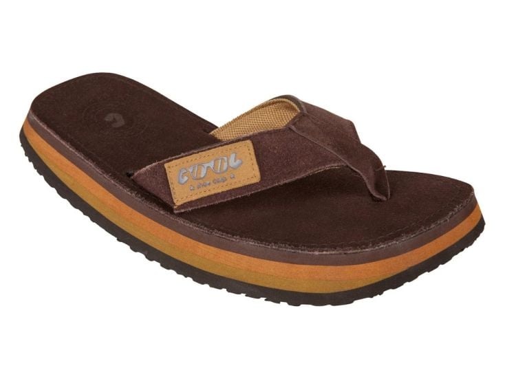 Cool Shoe Corp. 2LUX Herren Zehentrenner - Chestnut
