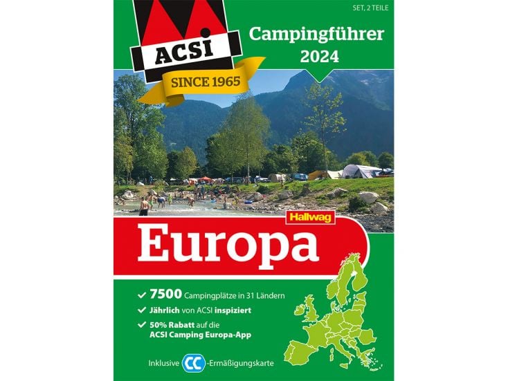 ACSI 2024 Europa Campingführer