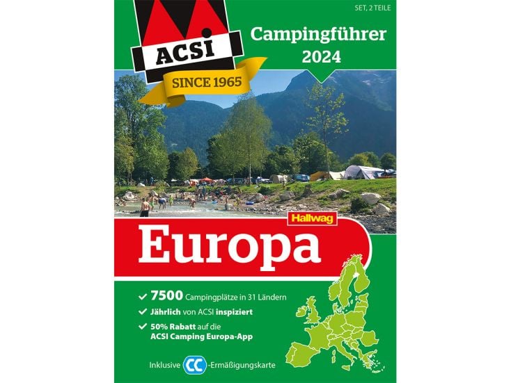 ACSI 2024 Europa Campingführer