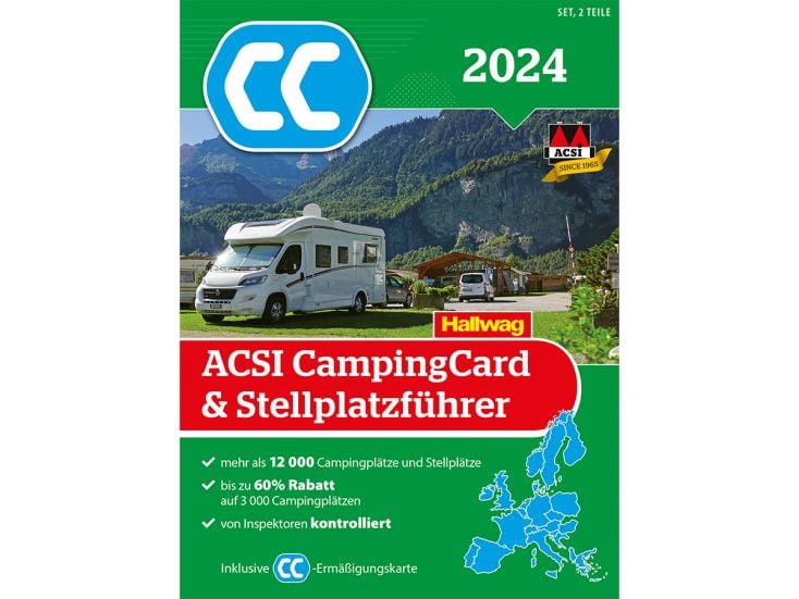 ACSI 2024 CampingCard Stellplatzführer