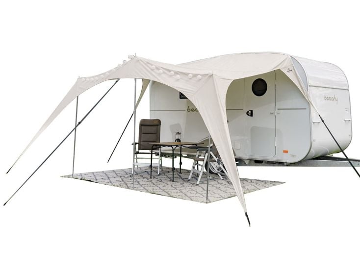 Obelink Outdoor Sunroof TC 375 cm Wohnwagen Sonnensegel