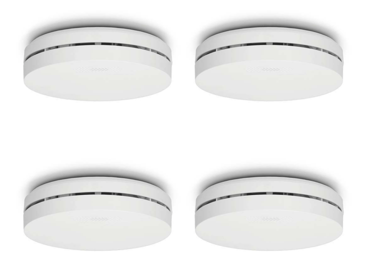 Alecto SA300 4x Design Rauchmelder