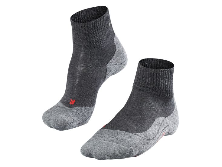Falke TK5 Short Damen Wandersocken - Grey