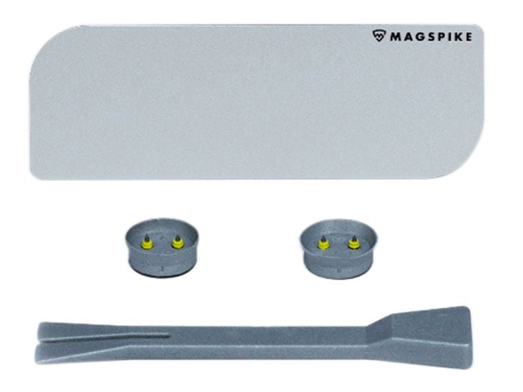 MagSpike Set M Magnetleiste mit Haken - Silver