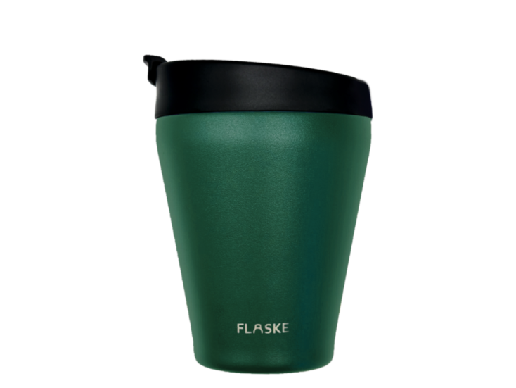 FLASKE 200 ml Kaffeebecher aus Edelstahl - Moss