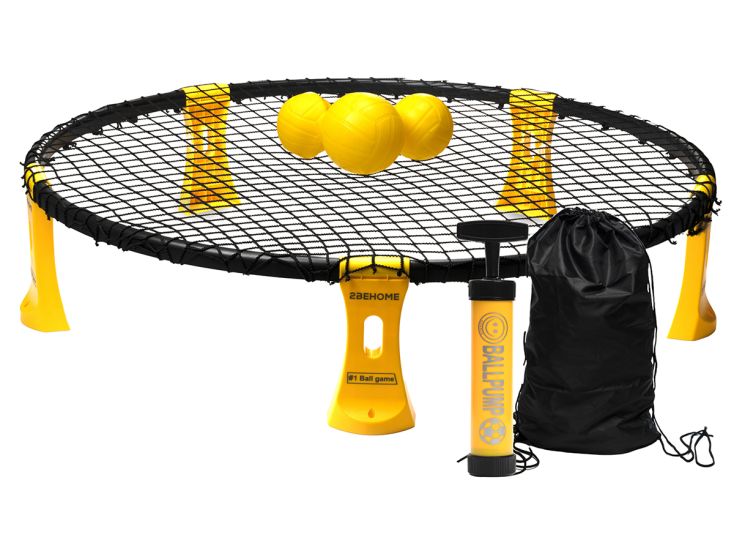 2BEHOME Spikeball Roundnet-Set - Yellow