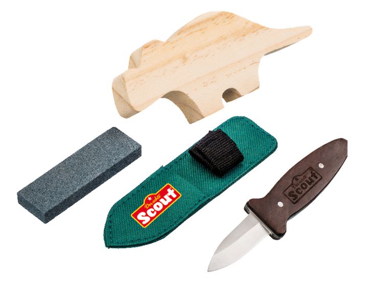 Scout Kindermesser Schnitz-Set