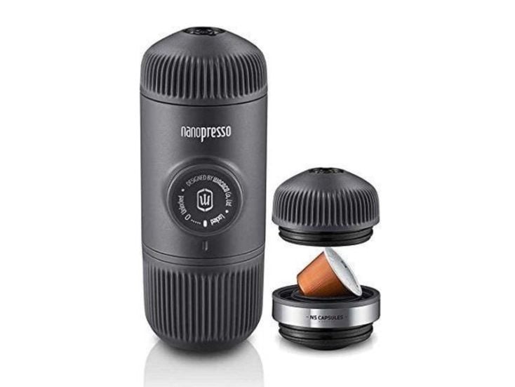 Wacaco Nanopresso Black Espressomaschine mit NS adapter
