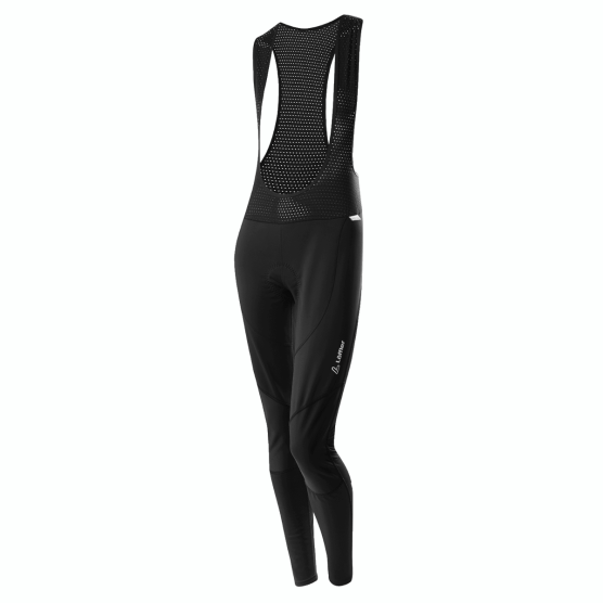 Löffler WS Elastische schwarze Damen-Radhose