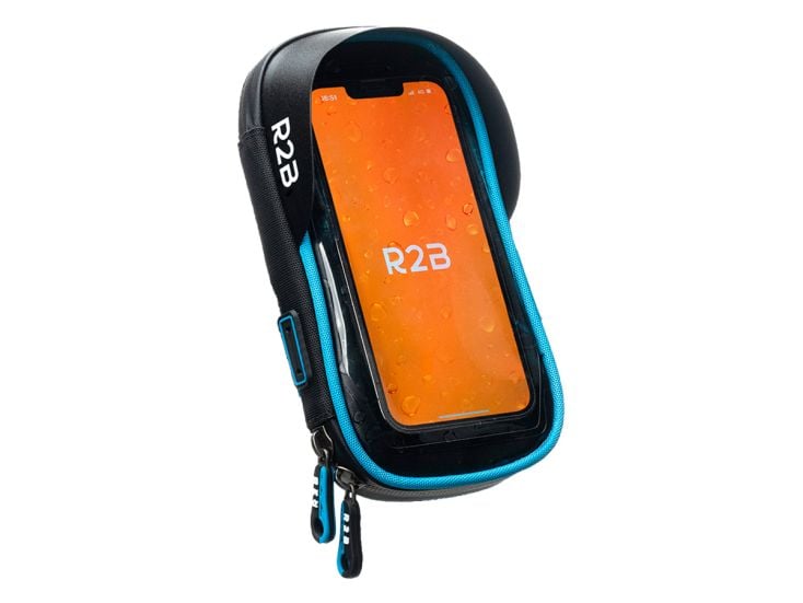 R2B Blaue Wasserdichte Fahrrad-Handyhalterung