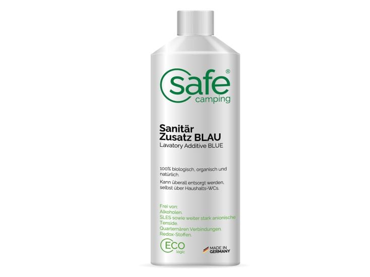 SAFE CAMPING Blau Sanitär-Zusatz - 1 Liter