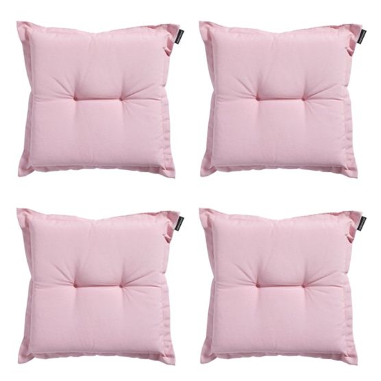 Madison Panama Sitzkissen in zartem Rosa – 4er-Set