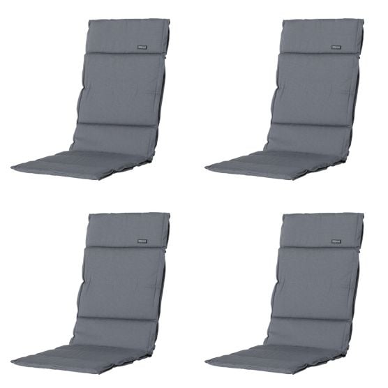 Madison Rib Gartenkissen - 4er-Set