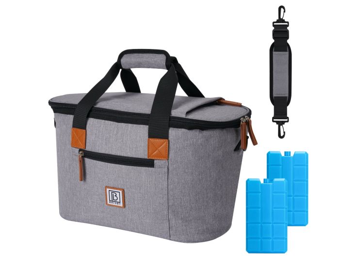 Brisby 21 Liter Kühltasche - Grey