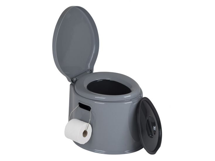 20L Tragbare Mobil WC Toilette Camping-Wohnwagen Toiletteneimer Reise-WC 