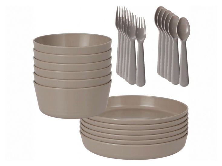 HEM 24-teiliges Geschirrset - Grey