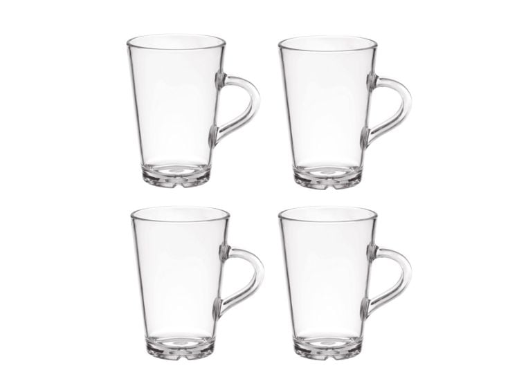 By Caryl 295 ml set von 4 Kunststoff Teegläser