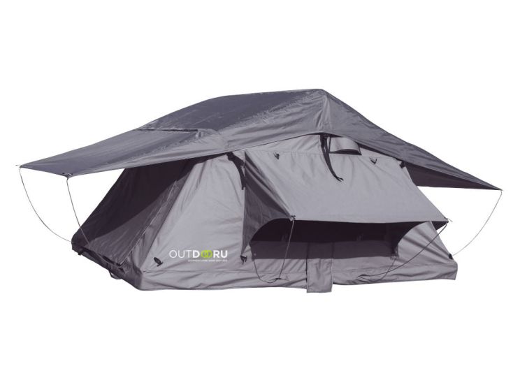 OutdoorU Expedition 4++ Personen Dachzelt - Grey