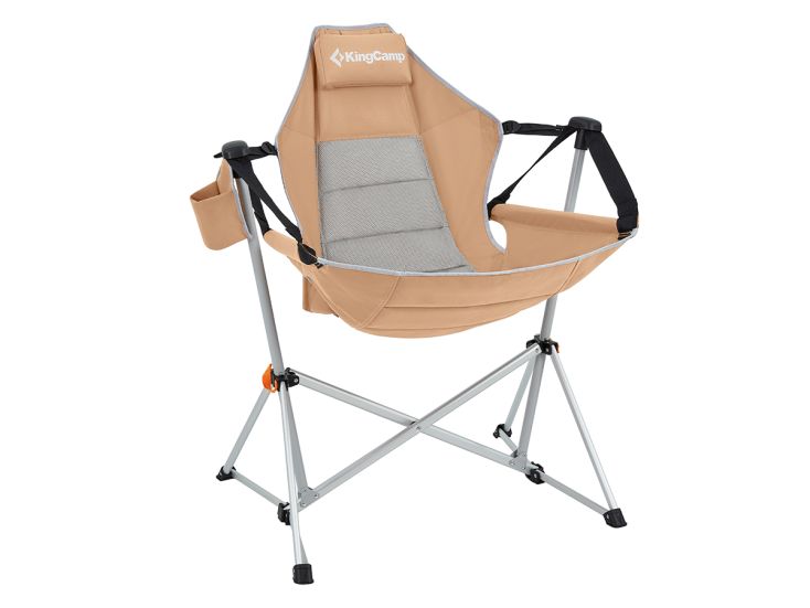 KingCamp Orchid Faltbarer Schaukelstuhl - Beige