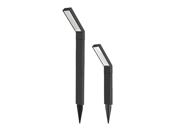 FlinQ Yora Solar-Gartenleuchten - 2er-Pack
