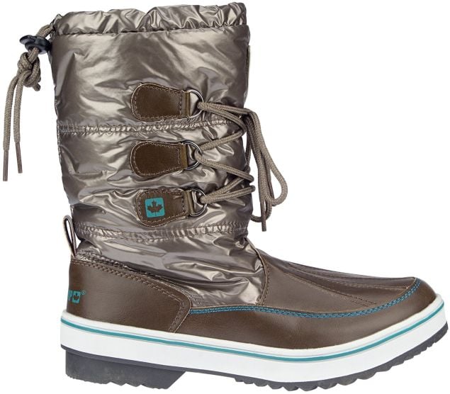 Wintergrip glossed trotter II Schneestiefel SR - Dunkel taup
