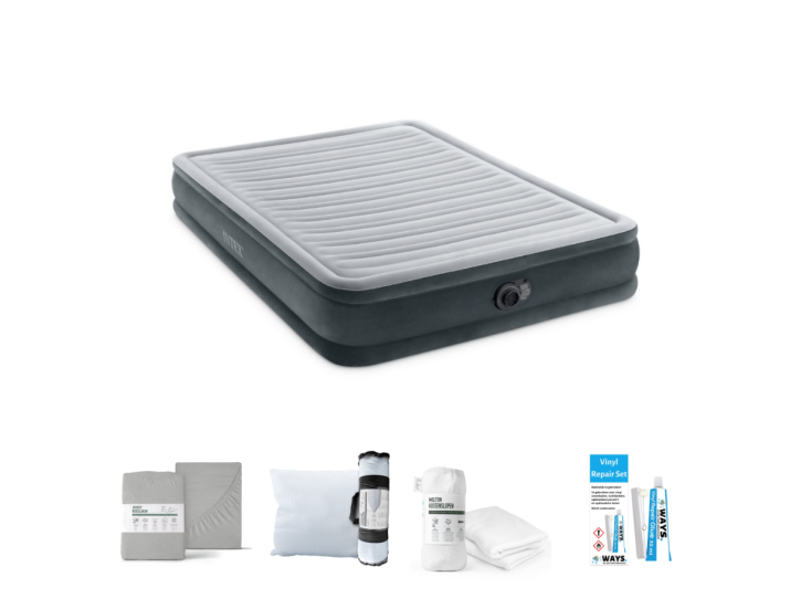 Intex Comfort Plush 203 x 152 cm Luftmatratzen-Set - 
5-teilig