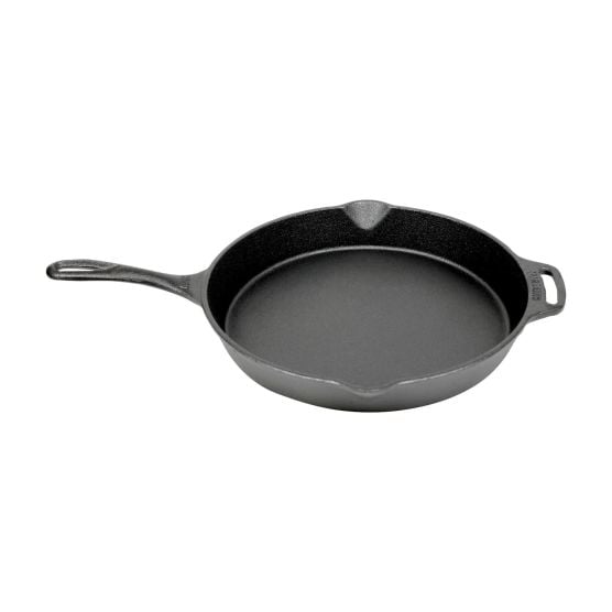 Valhal 30 cm Bratpfanne aus Gusseisen mit Griff