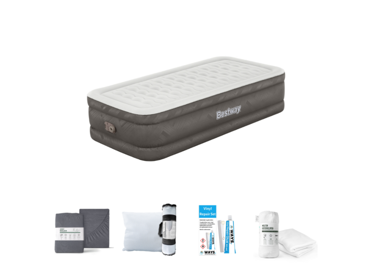 Bestway Fortech Twin 191 x 97 cm Luftmatratzen-Set - 
5-teilig