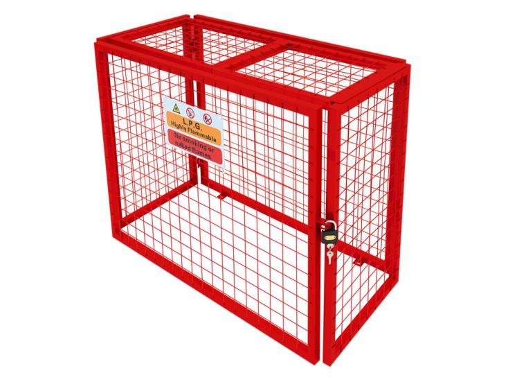 Monstershop Zusammenklappbarer Gasflaschenschrank