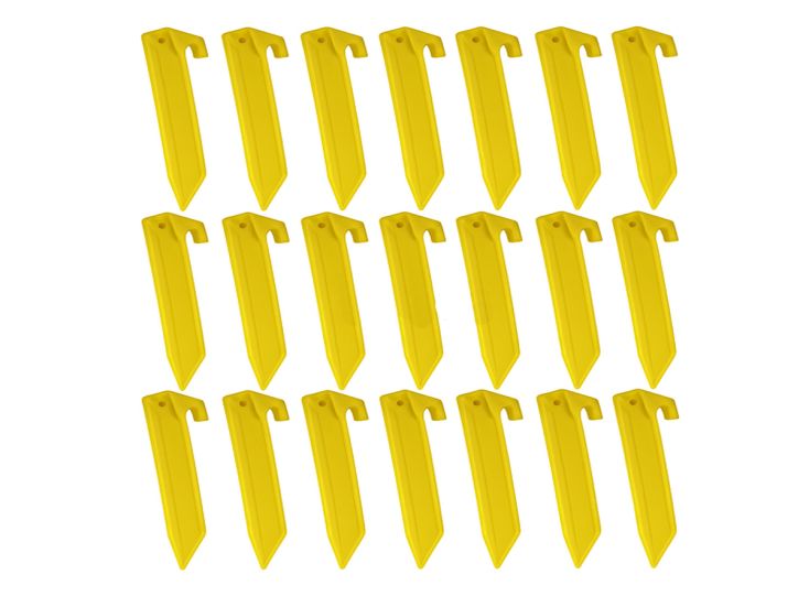 HEM ABS 23 cm zelthering - Set von 24