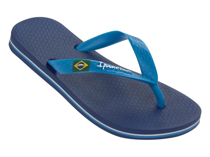 Ipanema Classic Brasil Kinder Flip-Flops - Dark Blue