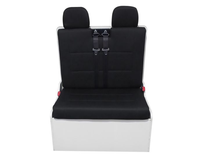 K'Foam OKB-Rahmen Komfortsitz mit Isofix - Basic Black