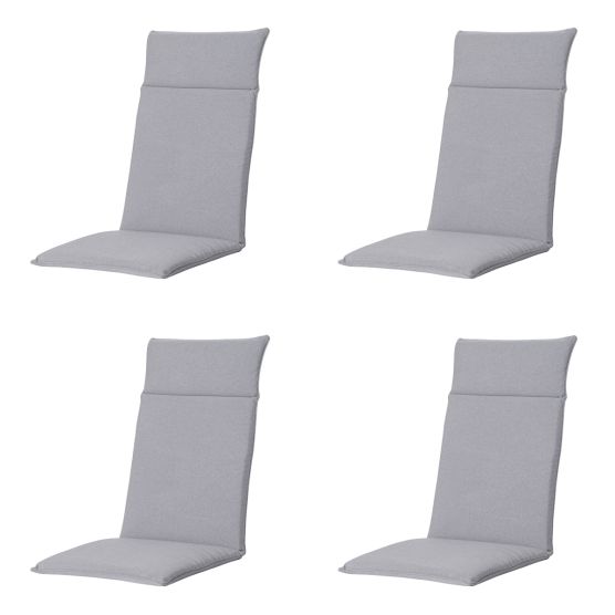 Madison Manchester Light Gartenstuhlkissen - 4er Set