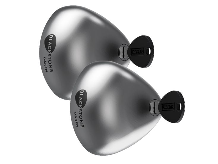 Blackstone Silver COMBO Set von 2 Van-Schlösser